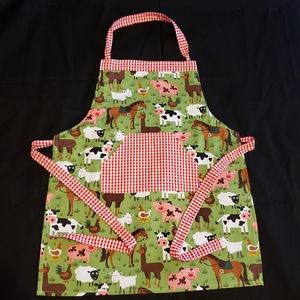 Handmade country style Aprons for moms and child
